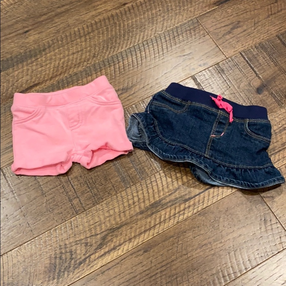 Infant Shorts and skirt